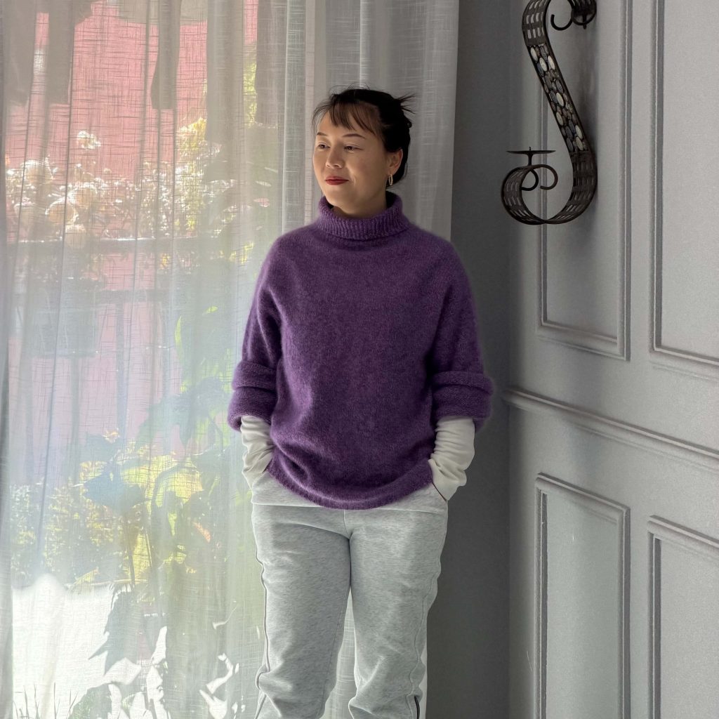 图片[2]-艾丝老师同款 羊毛拉绒  高领百搭保暖-归元之道