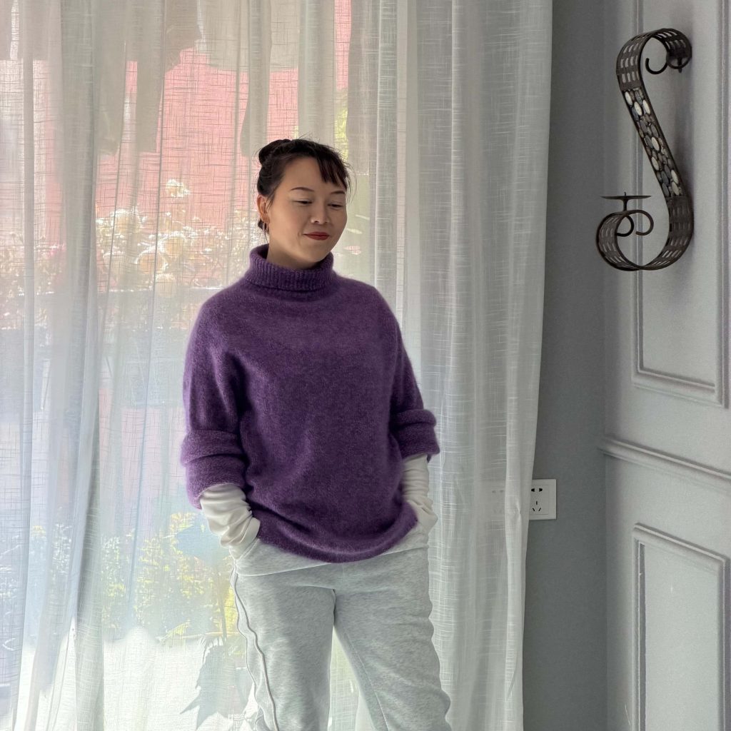 图片[3]-艾丝老师同款 羊毛拉绒  高领百搭保暖-归元之道