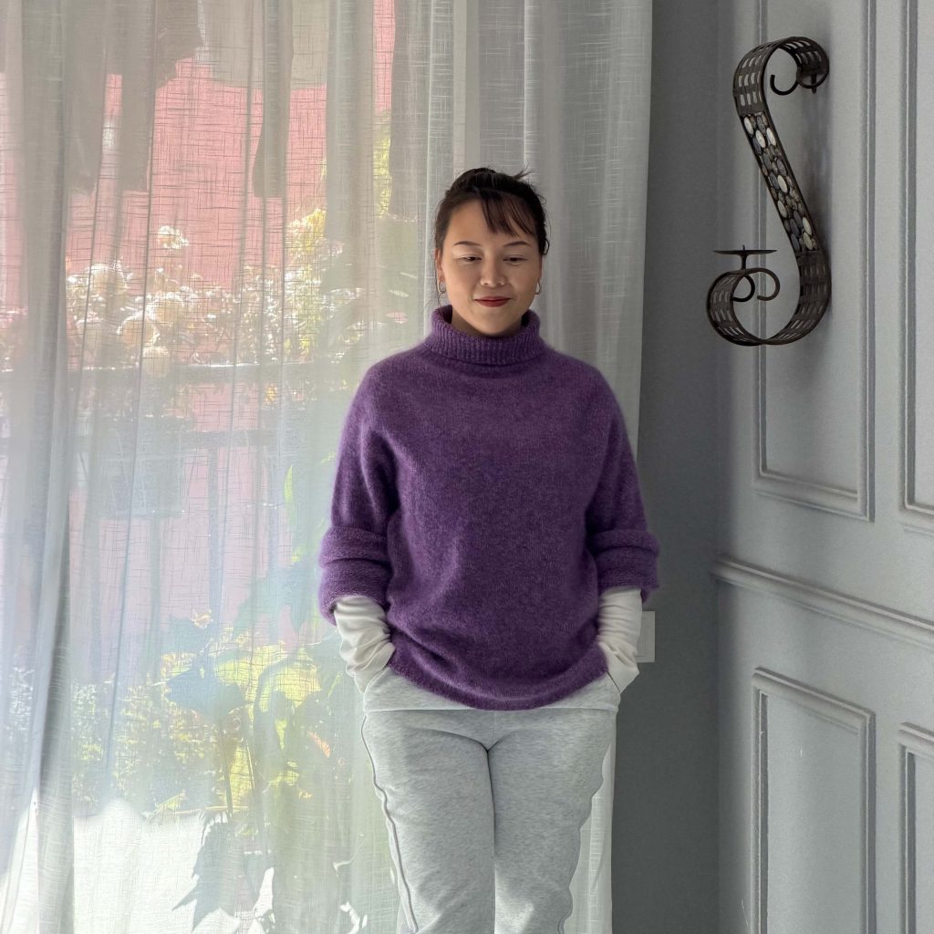 图片[4]-艾丝老师同款 羊毛拉绒  高领百搭保暖-归元之道