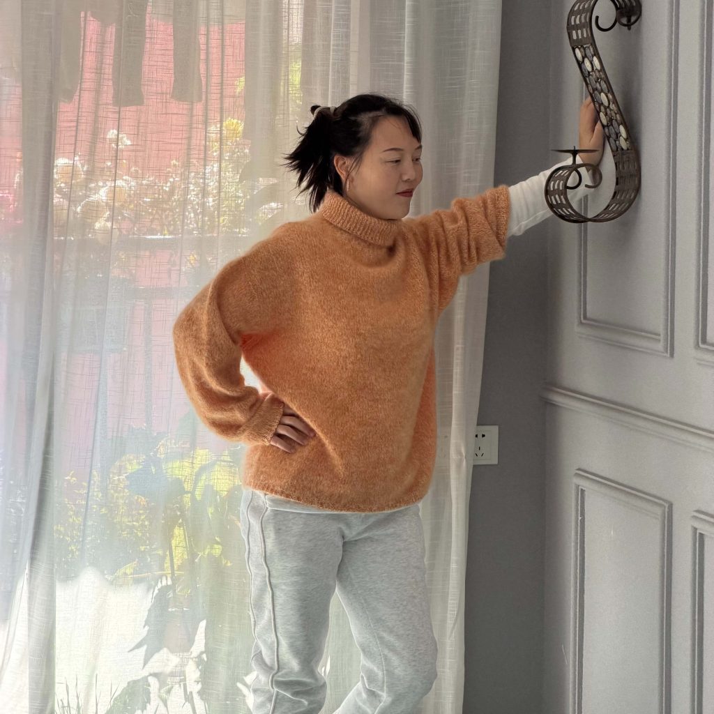 图片[8]-艾丝老师同款 羊毛拉绒  高领百搭保暖-归元之道